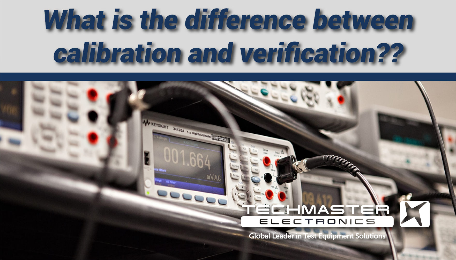 What is the difference between calibration and verification?