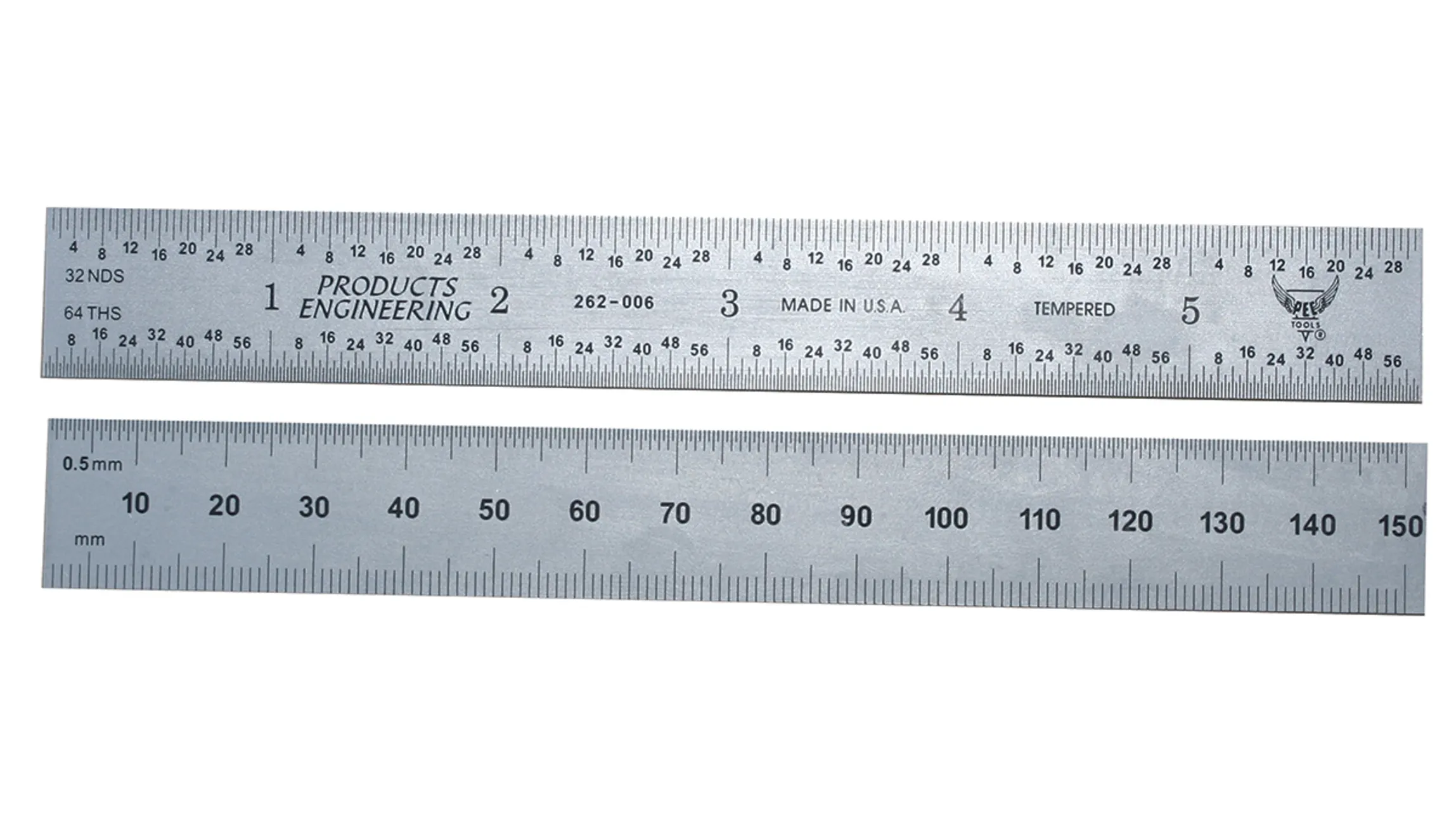 steel ruler