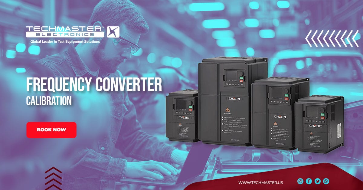 Frequency converter calibration