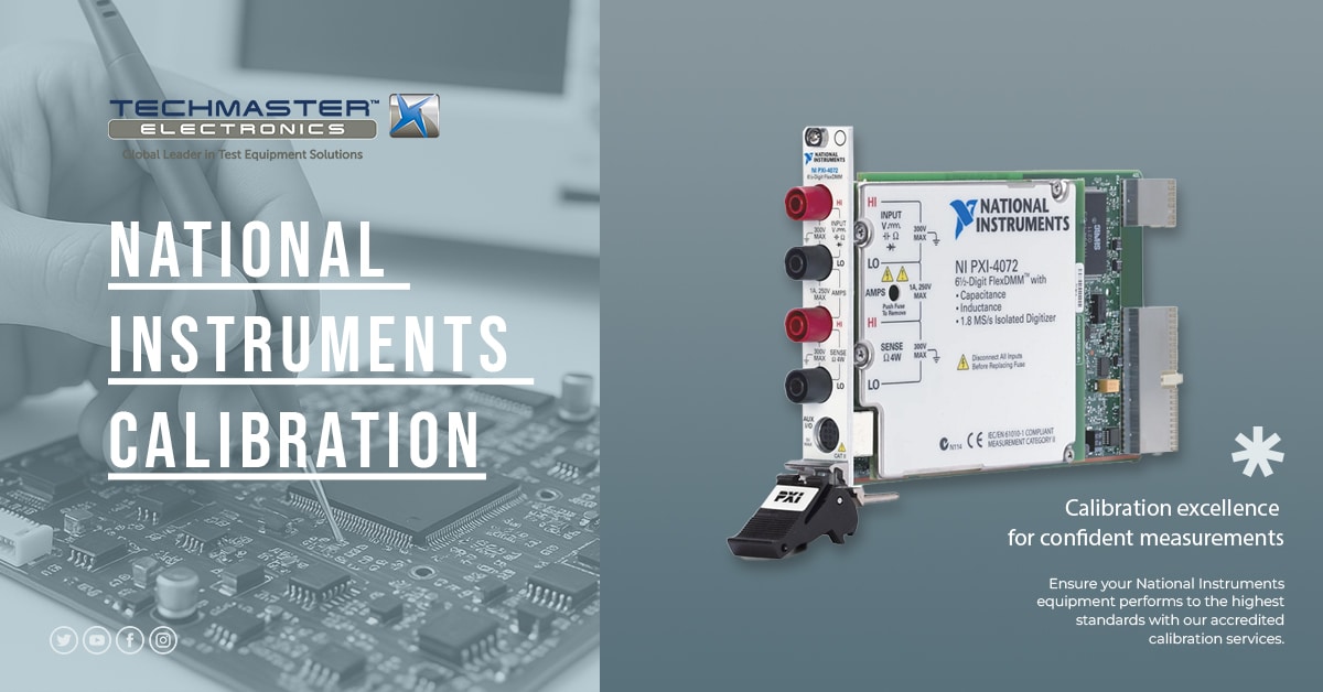 National Instruments calibration