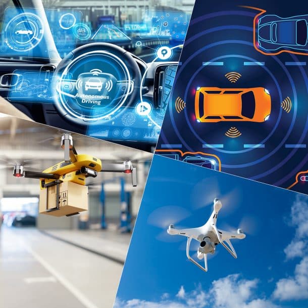 Self-Driving Cars and Drones
