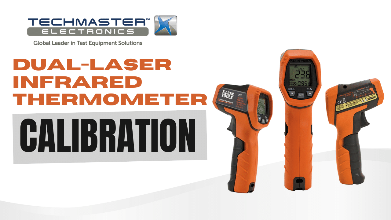 Dual-Laser Infrared Thermometer Calibration Spot Size Precision