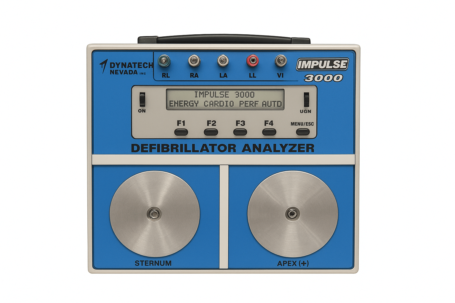 Dynatech Nevada Impulse 3000 Defibrillator Analyzer