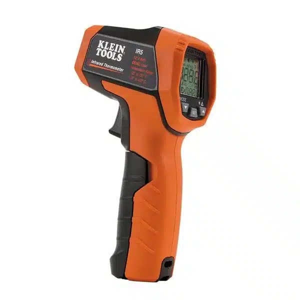 klein tools ir5 dual laser infrared thermometer