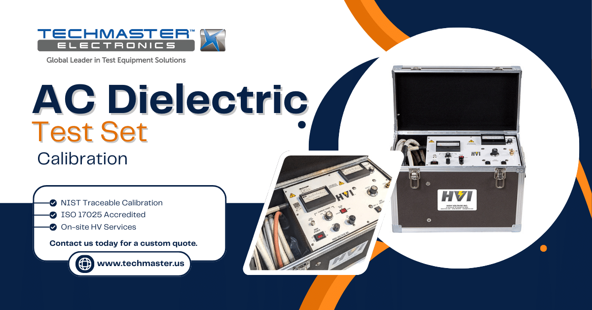 AC Dielectric Test Set Calibration Services