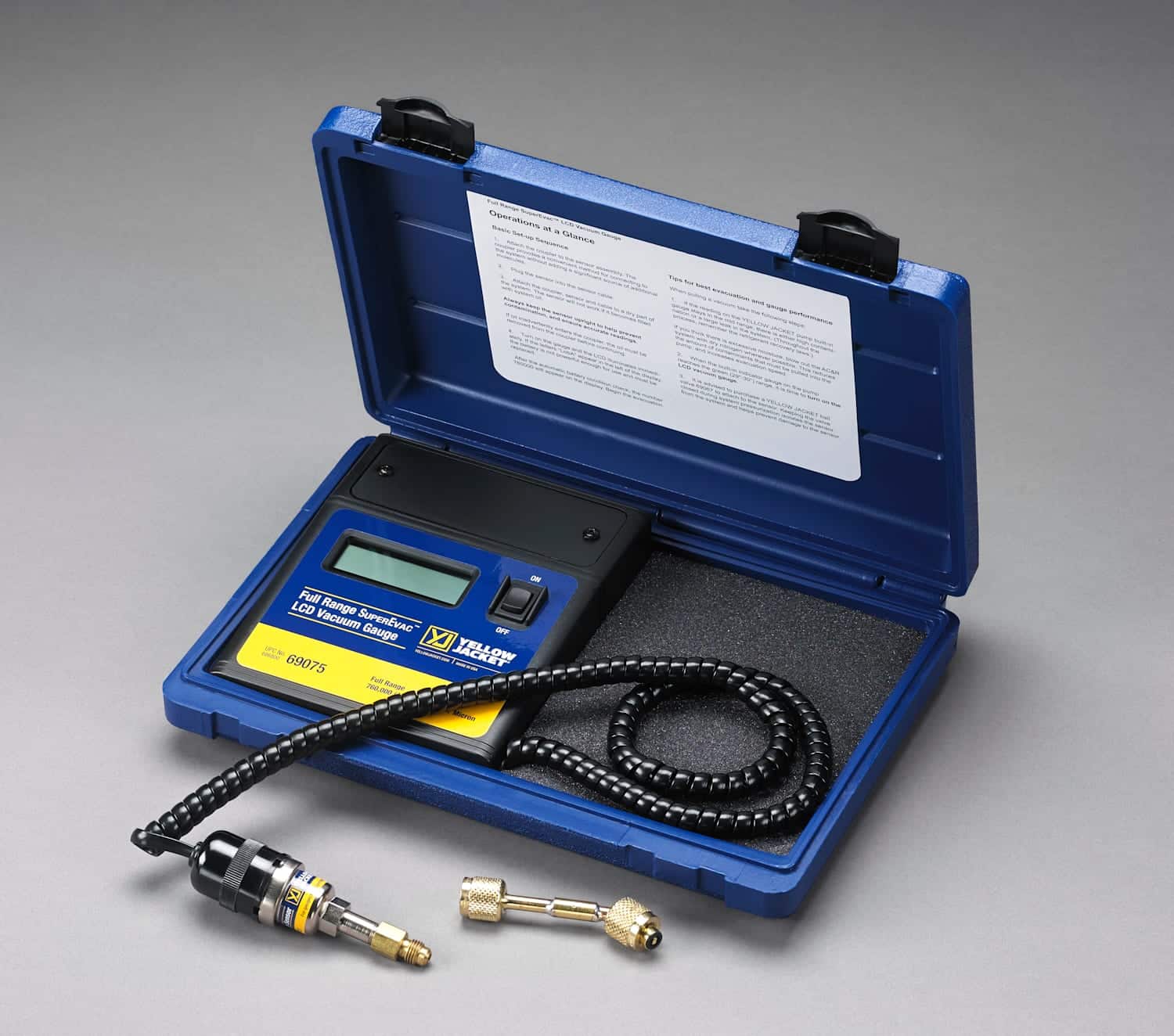 Yellow Jacket 69075 LCD Vacuum Gauge