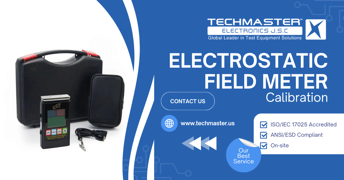 electrostatic field meter calibration services