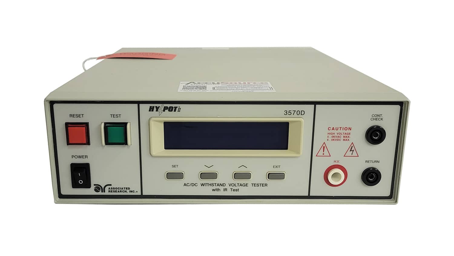 Associated Research 3570 Hipot Junior