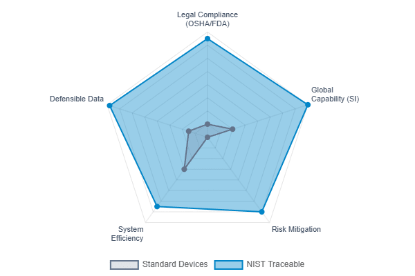 Importance of NIST traceable airflow calibration