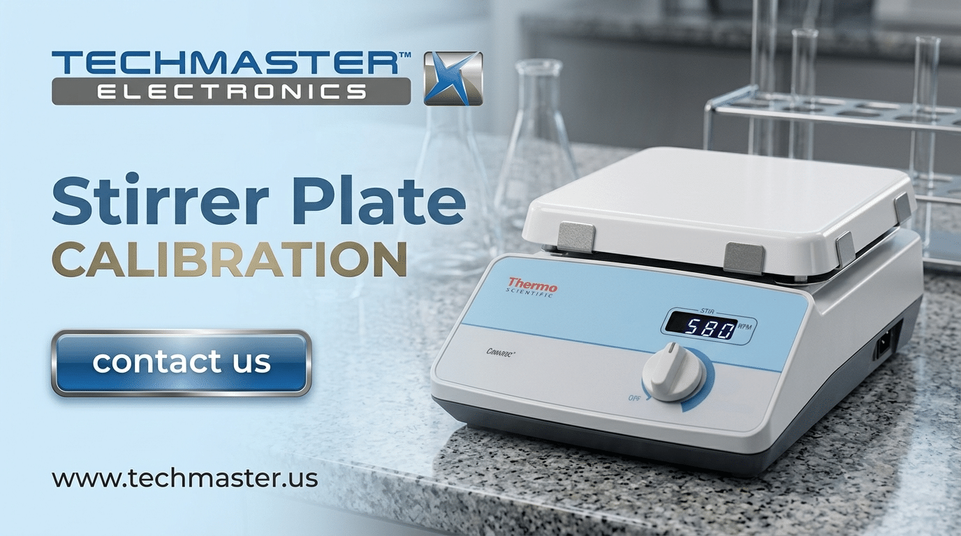 Stirrer plate calibration services
