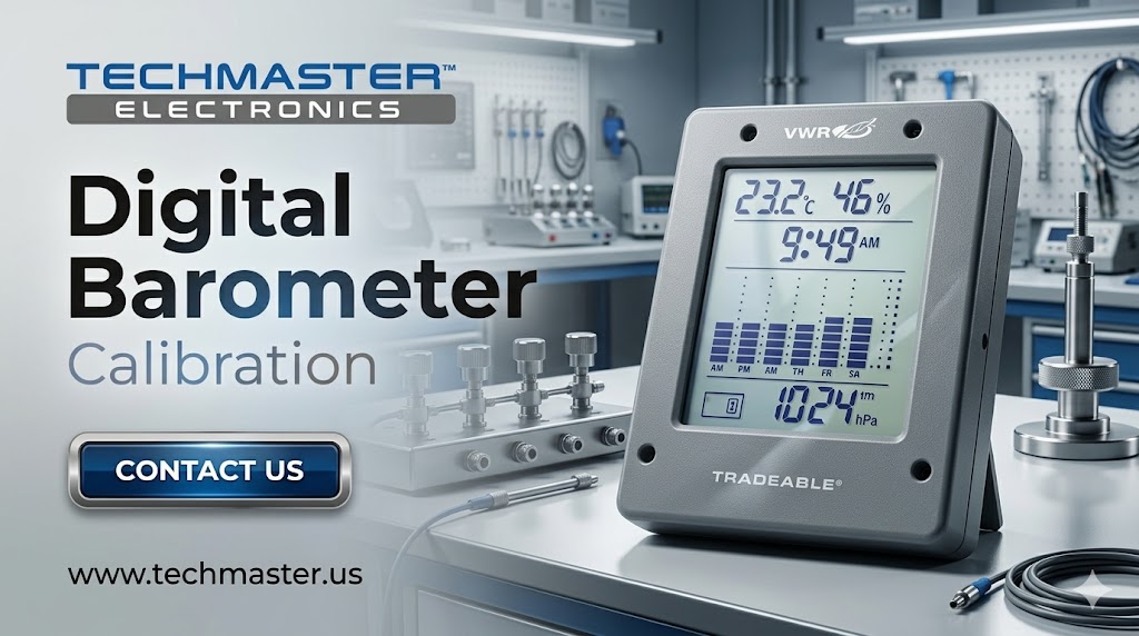 digital barometer calibration services