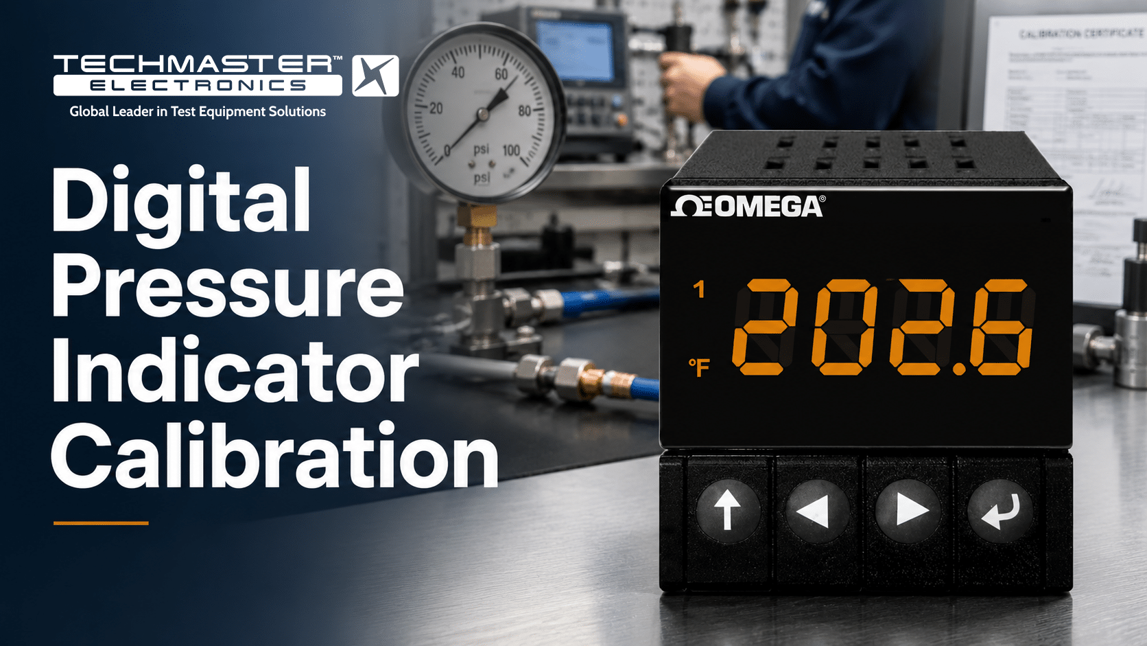 digital pressure indicator calibration services