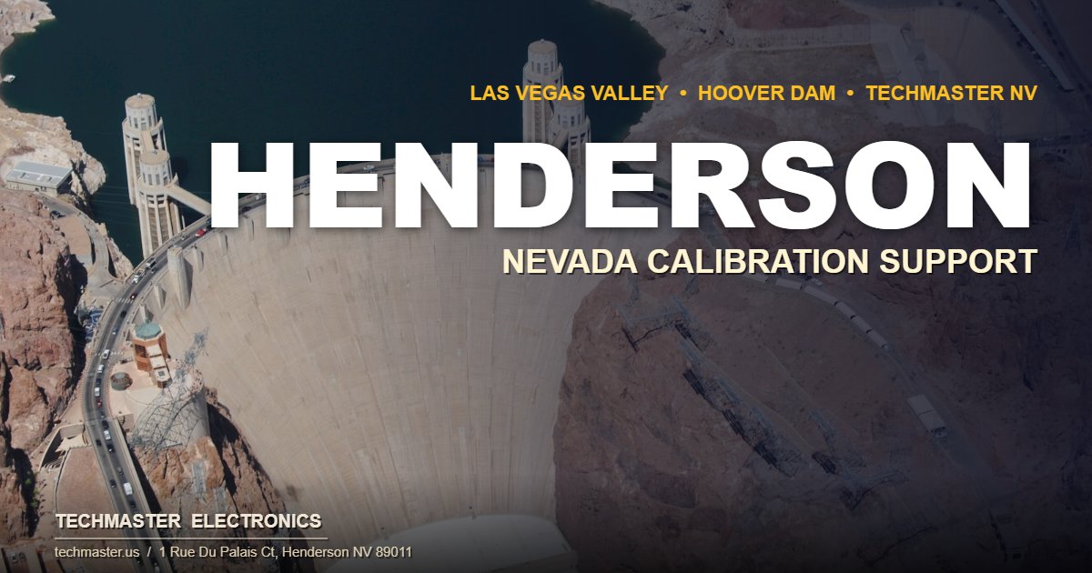 Hoover Dam — Nevada calibration support hub