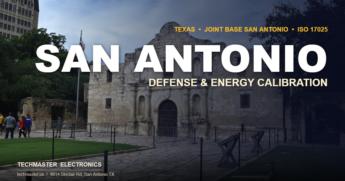 The Alamo — Texas calibration for defense and energy