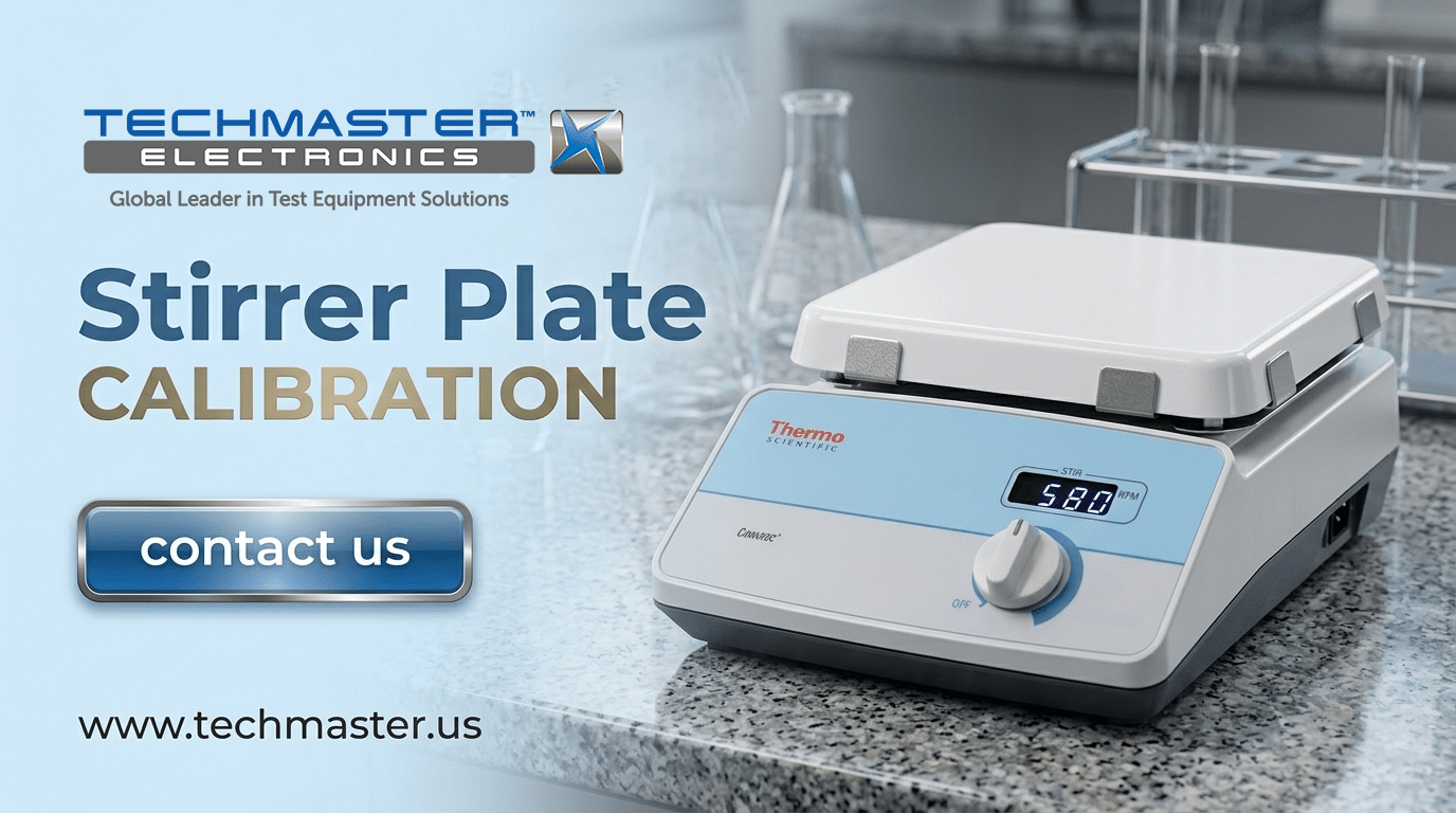 Stirrer plate calibration services