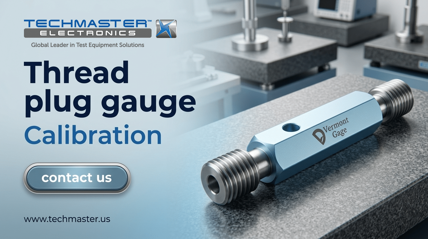 Thread plug gauge calibration services