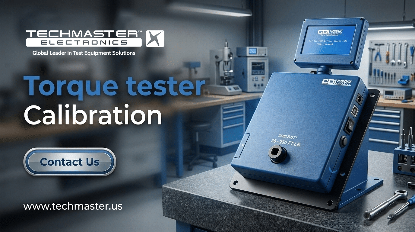 Torque Tester Calibration services