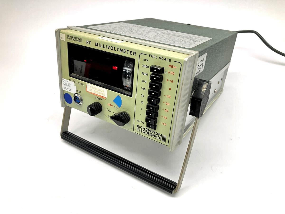BOONTON 92BD RF MILLIVOLTMETER
