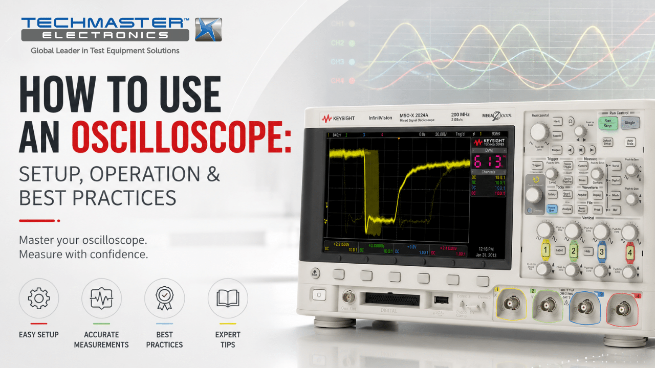 How to use an Oscilloscope