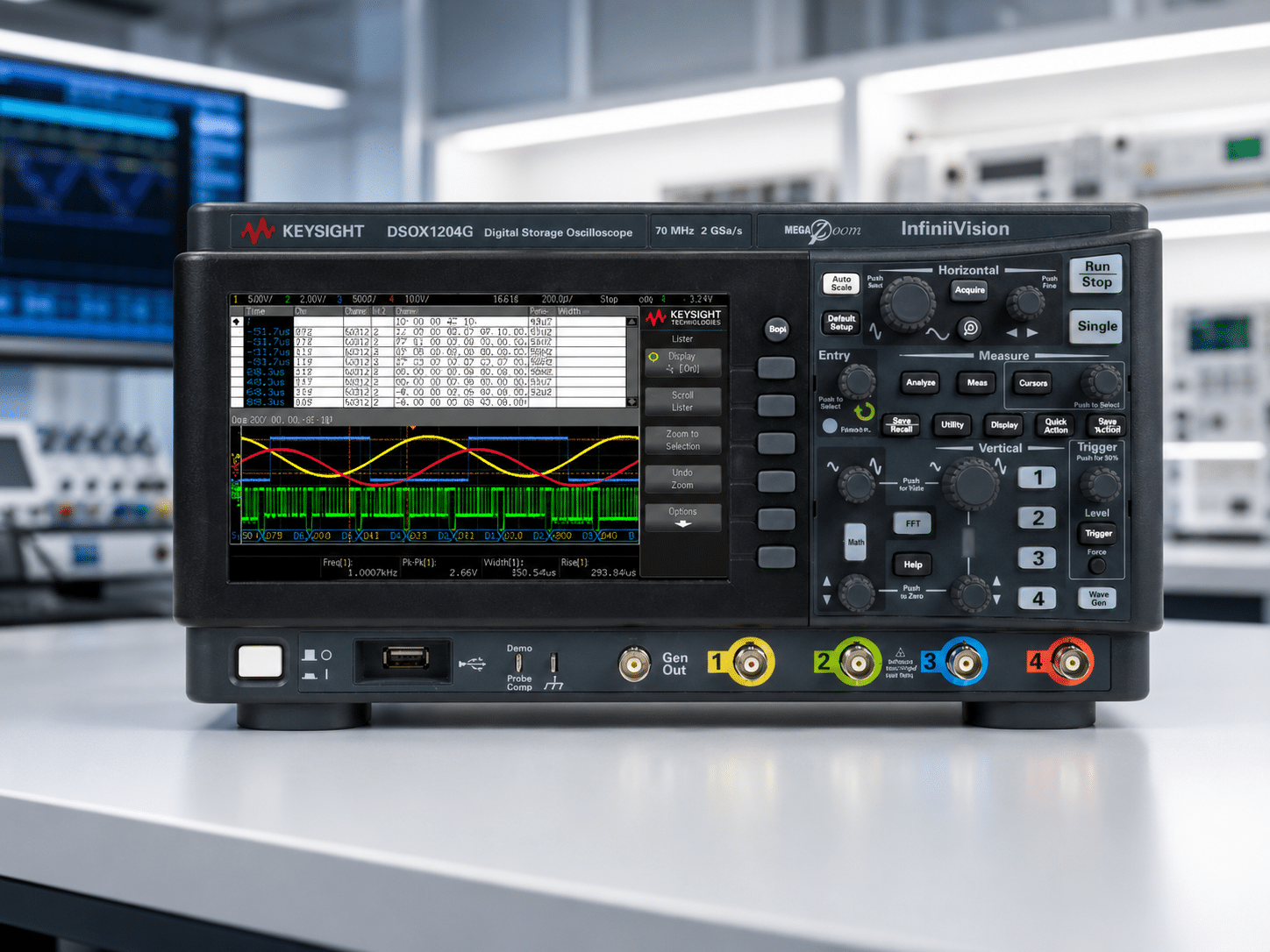 KEYSIGHT DSOX1204G Oscilloscope