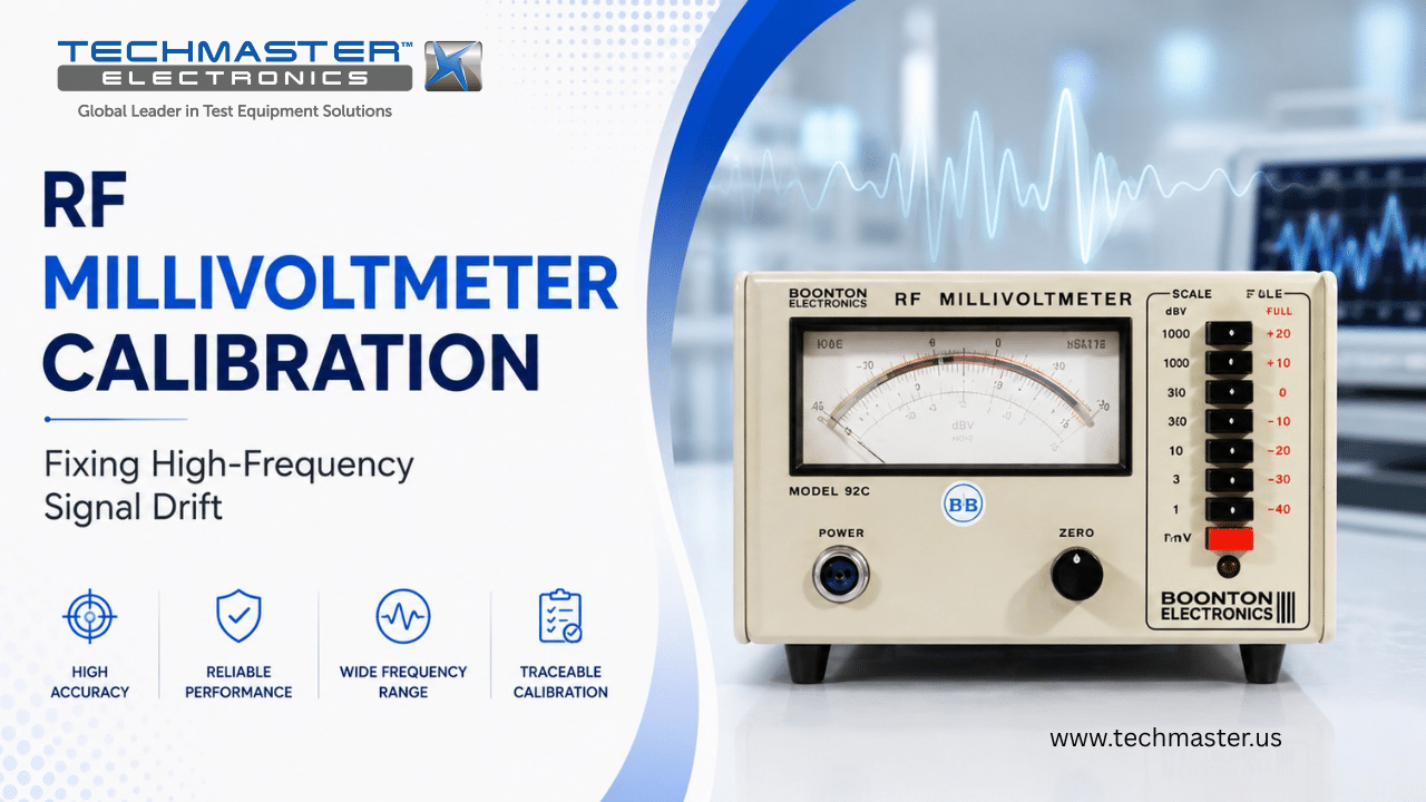 RF millivoltmeter calibration