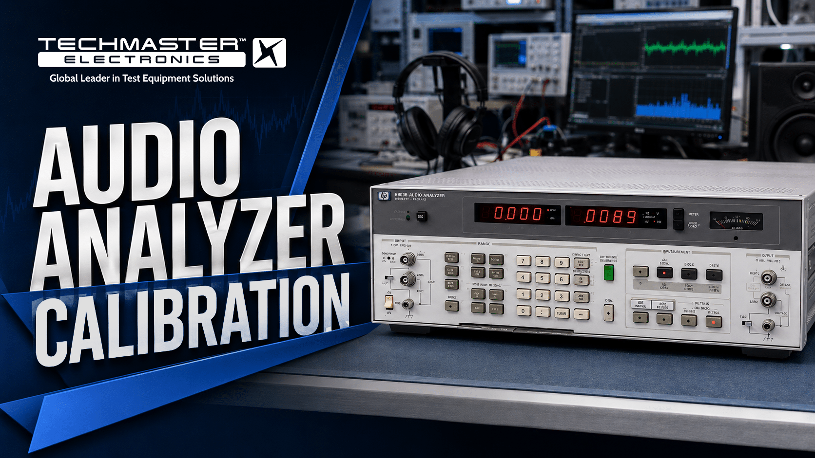 audio analyzer calibration services