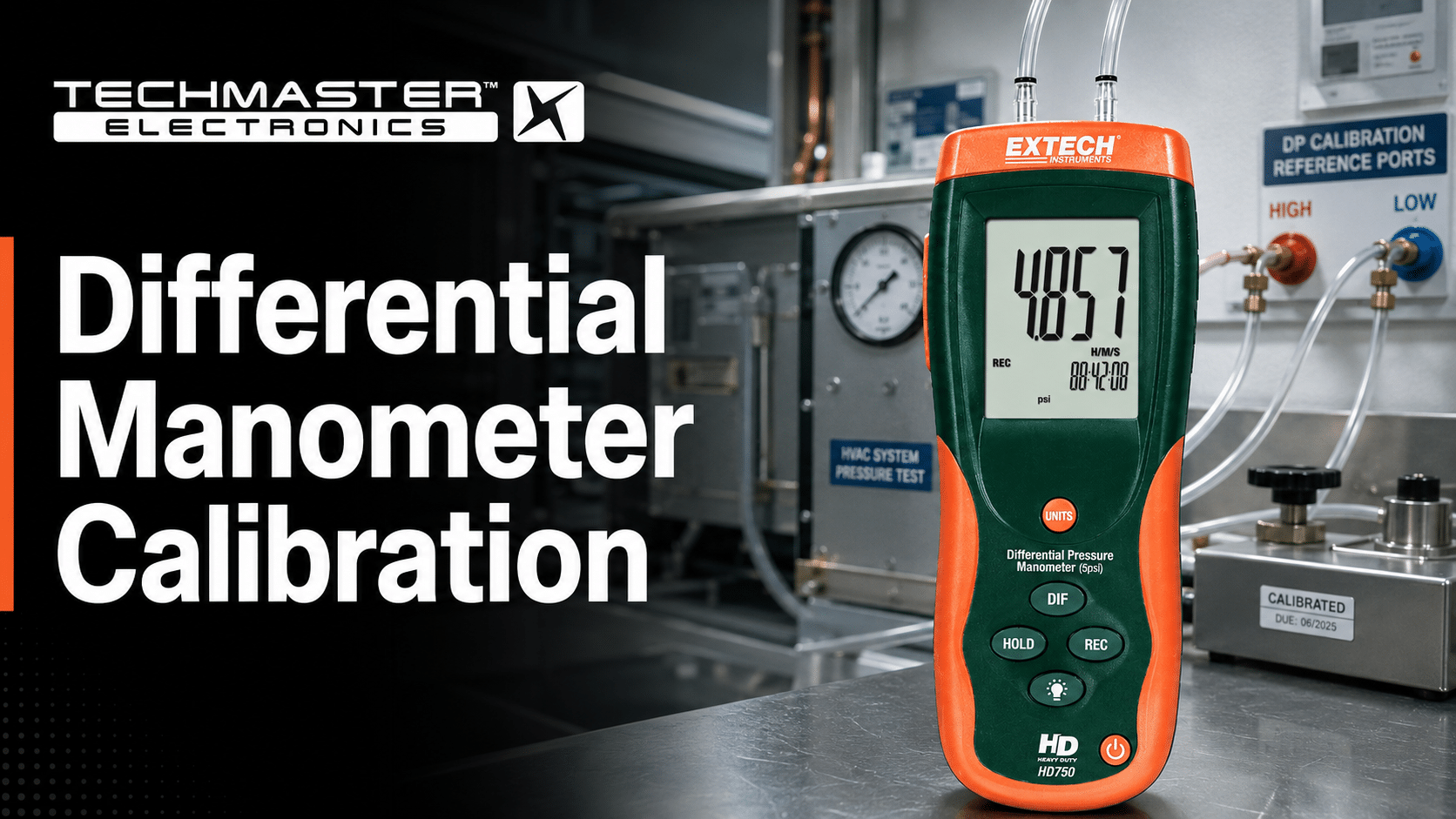 differential manometer calibration services