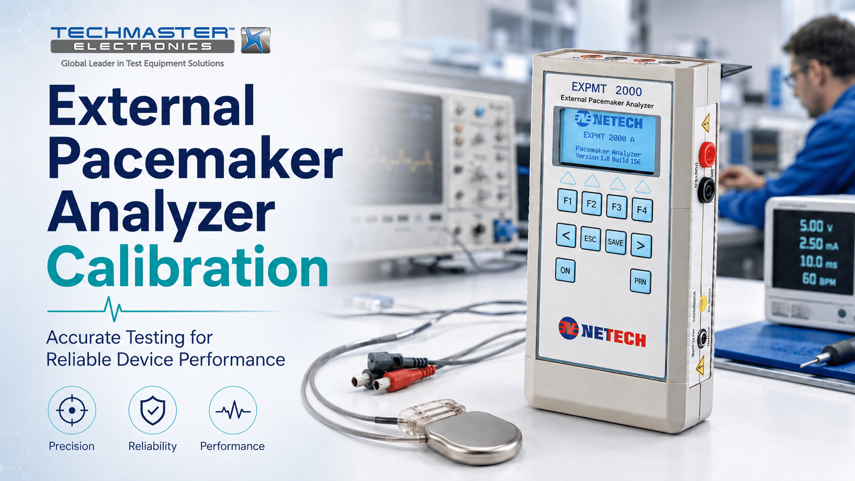 external pacemaker analyzer calibration services