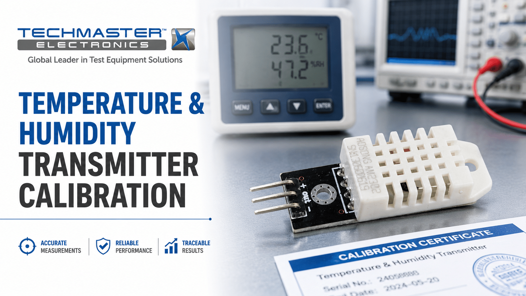 Temperature And Humidity Transmitter Calibration services