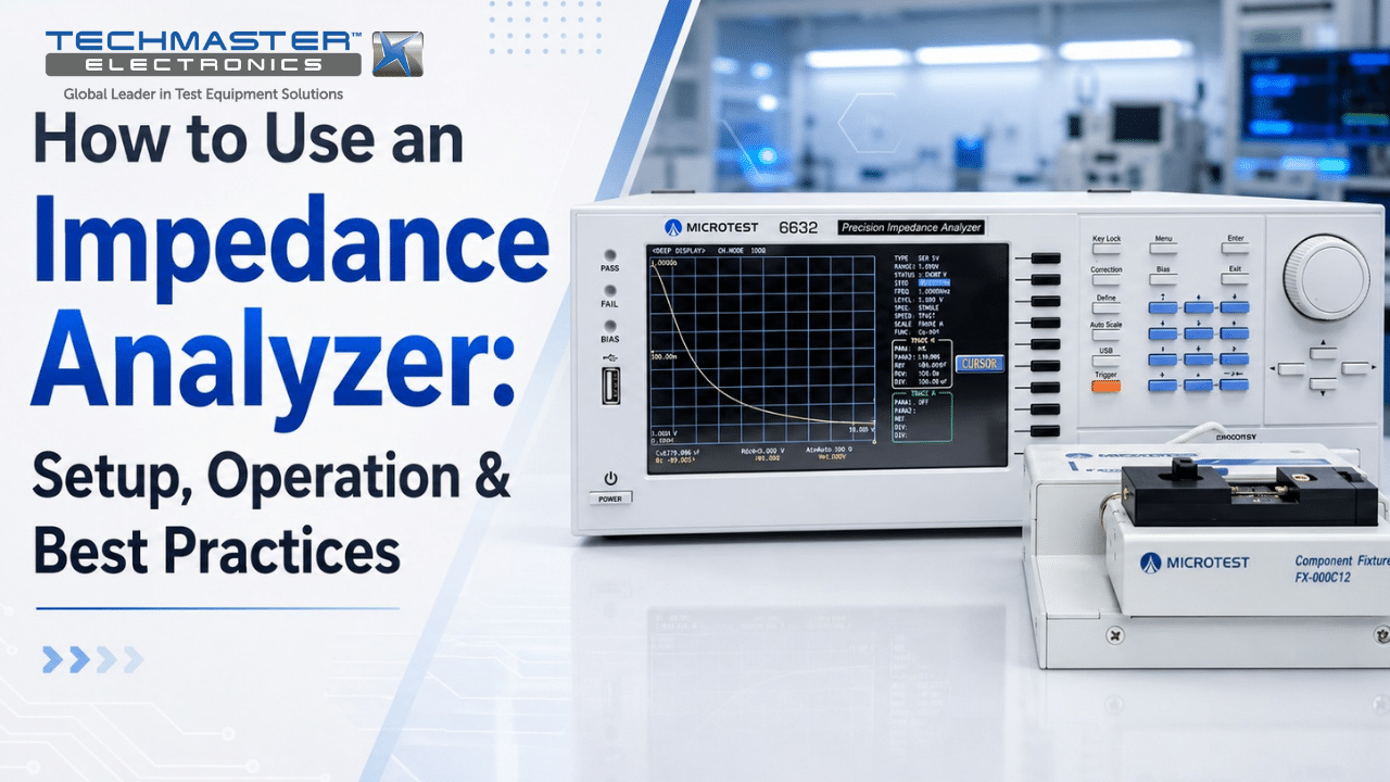 How to Use an Impedance Analyzer