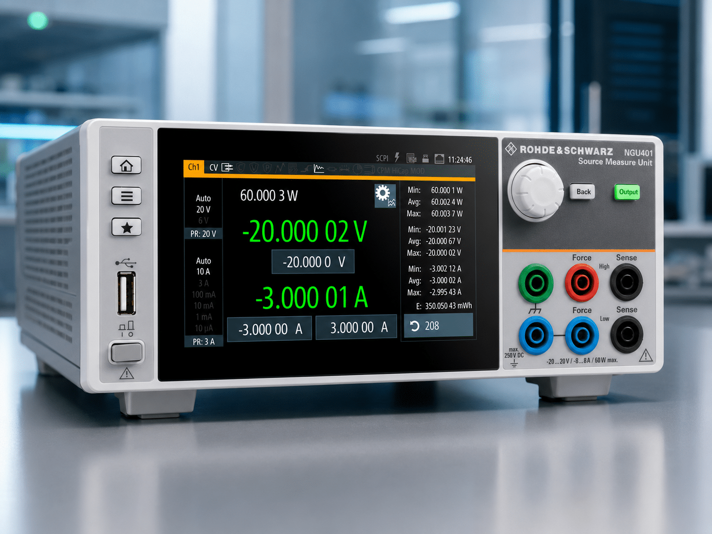 Rohde & Schwarz NGU401 Source Measure Unit