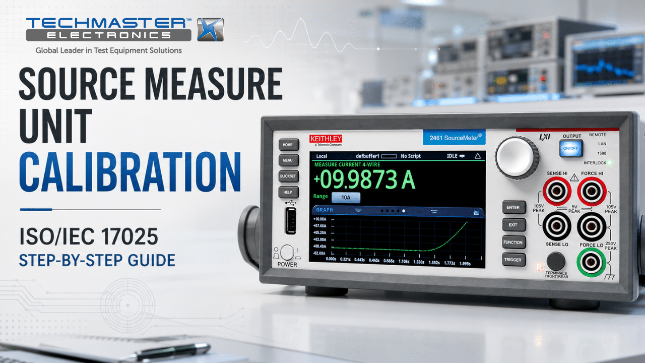 Source Measure Unit Calibration