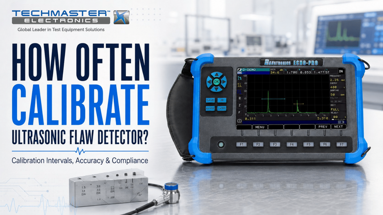 How often calibrate Ultrasonic Flaw Detector