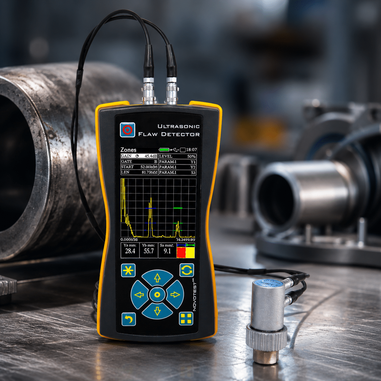 NOVOTEST UD2301 Ultrasonic Flaw Detector