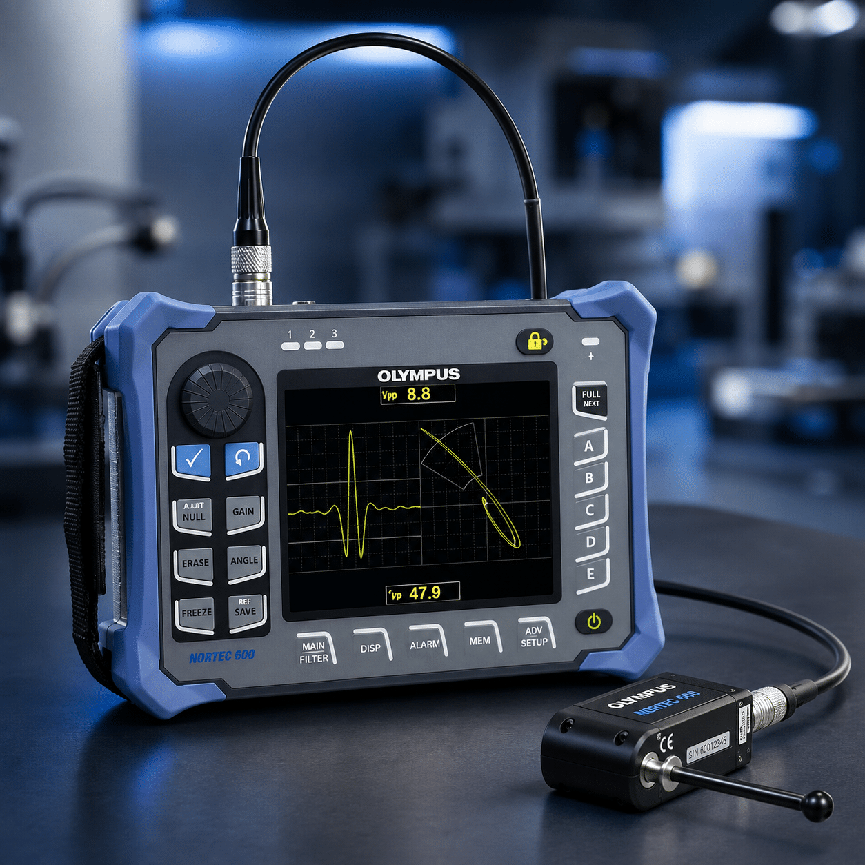 Olympus Nortec 600D Eddy Current