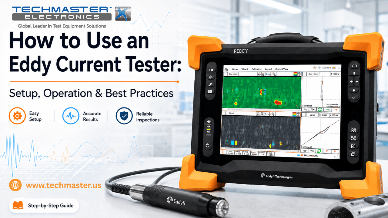 How to use an Eddy Current Tester?