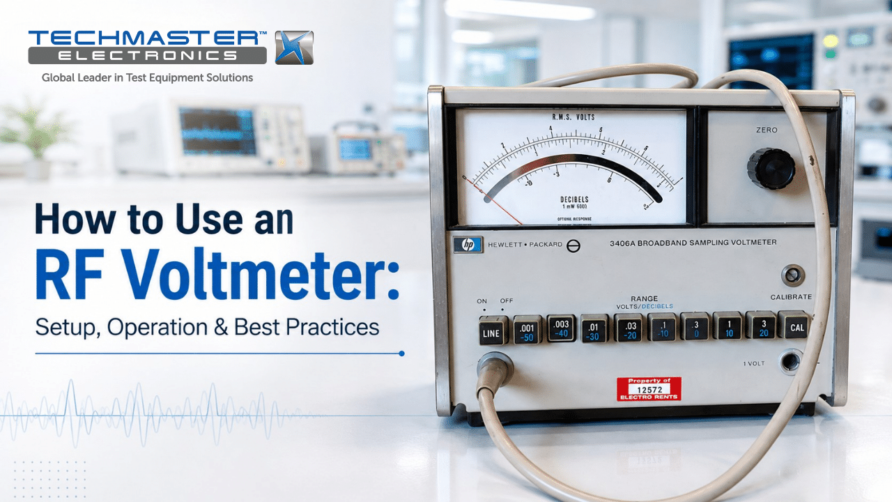 How to Use an RF Voltmeter