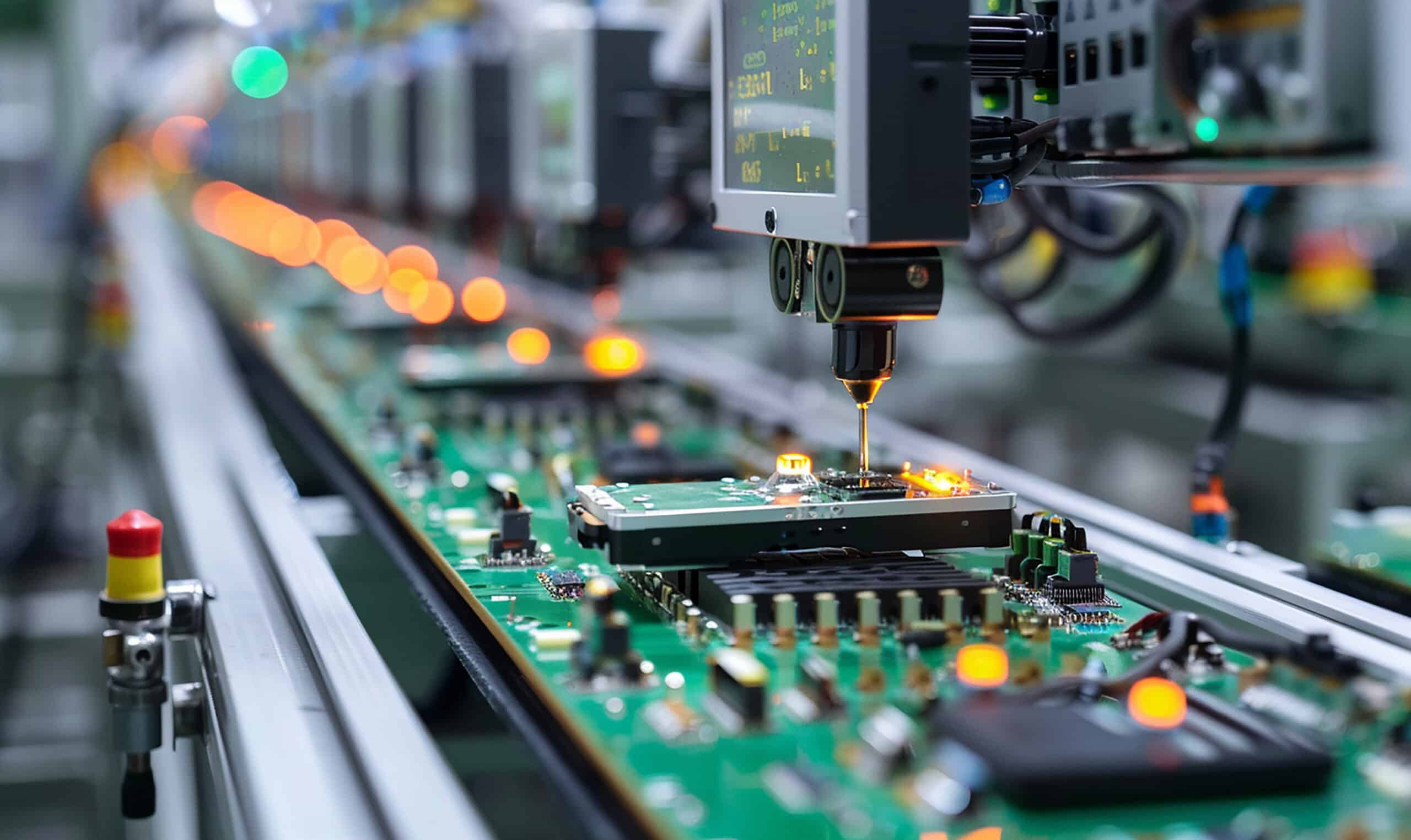 Automated wafer-level testing system on a semiconductor production line