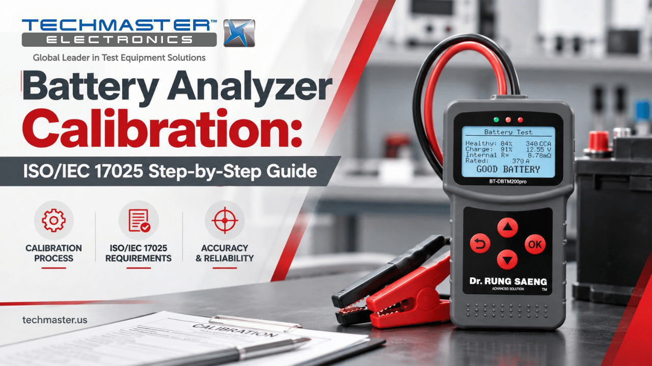 Battery Analyzer Calibration