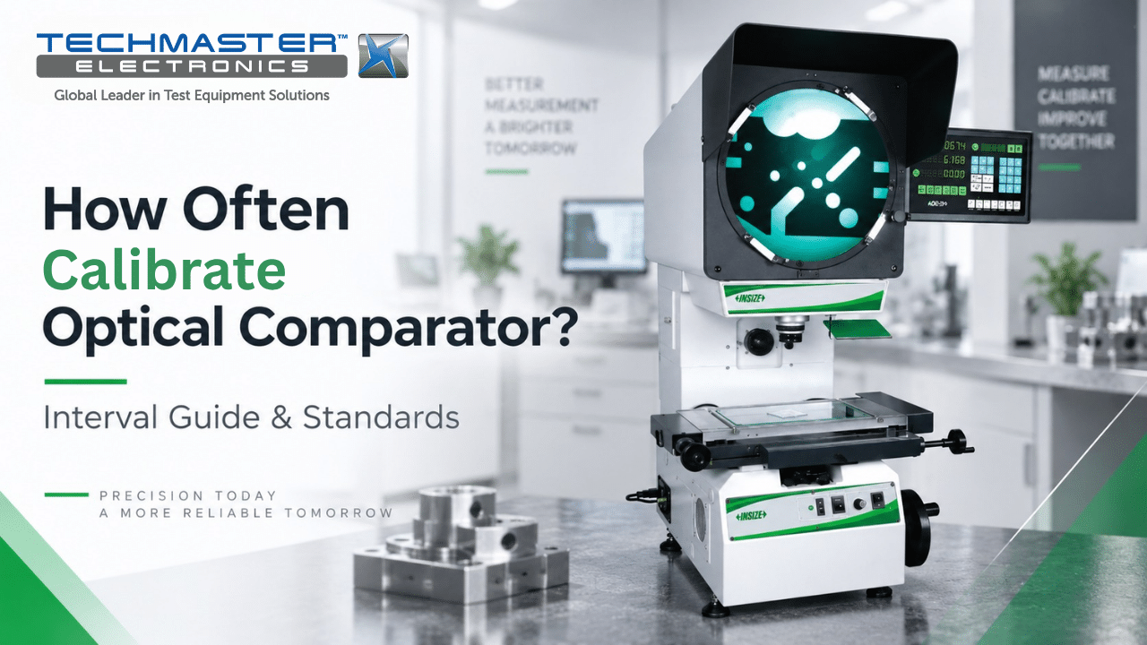 how often calibrate optical comparator