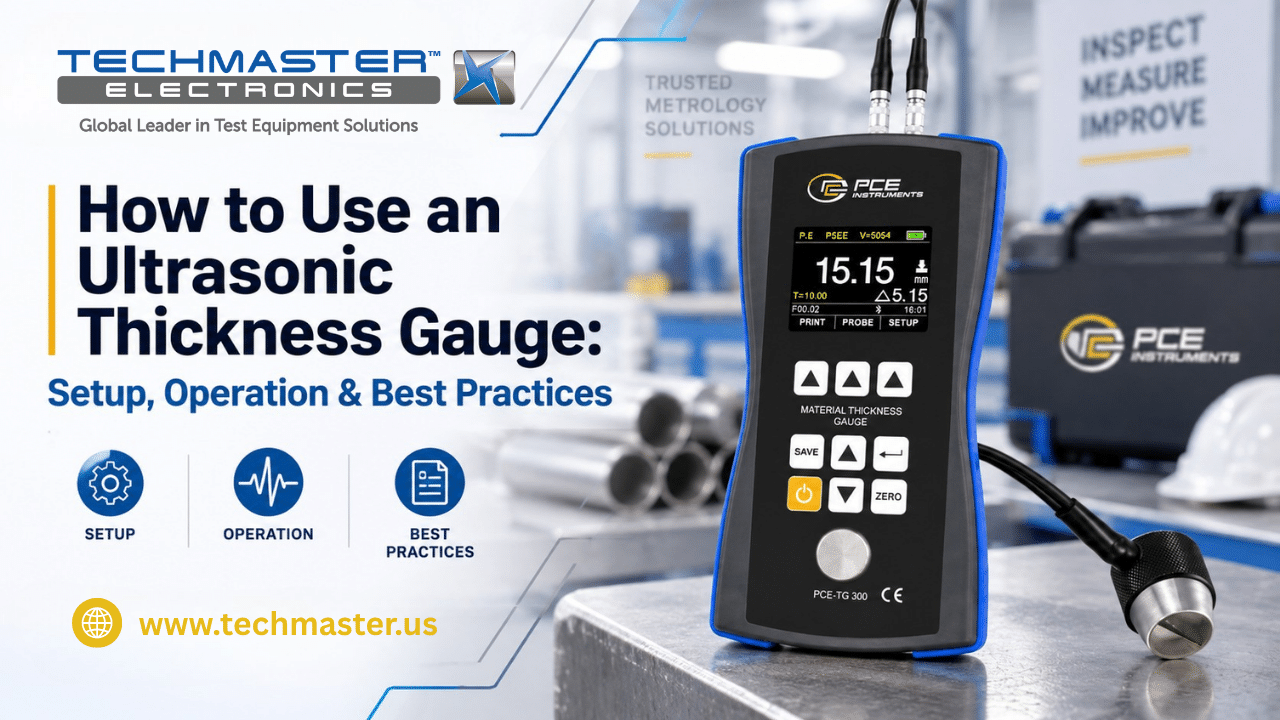 how to use an Ultrasonic thickness gauge