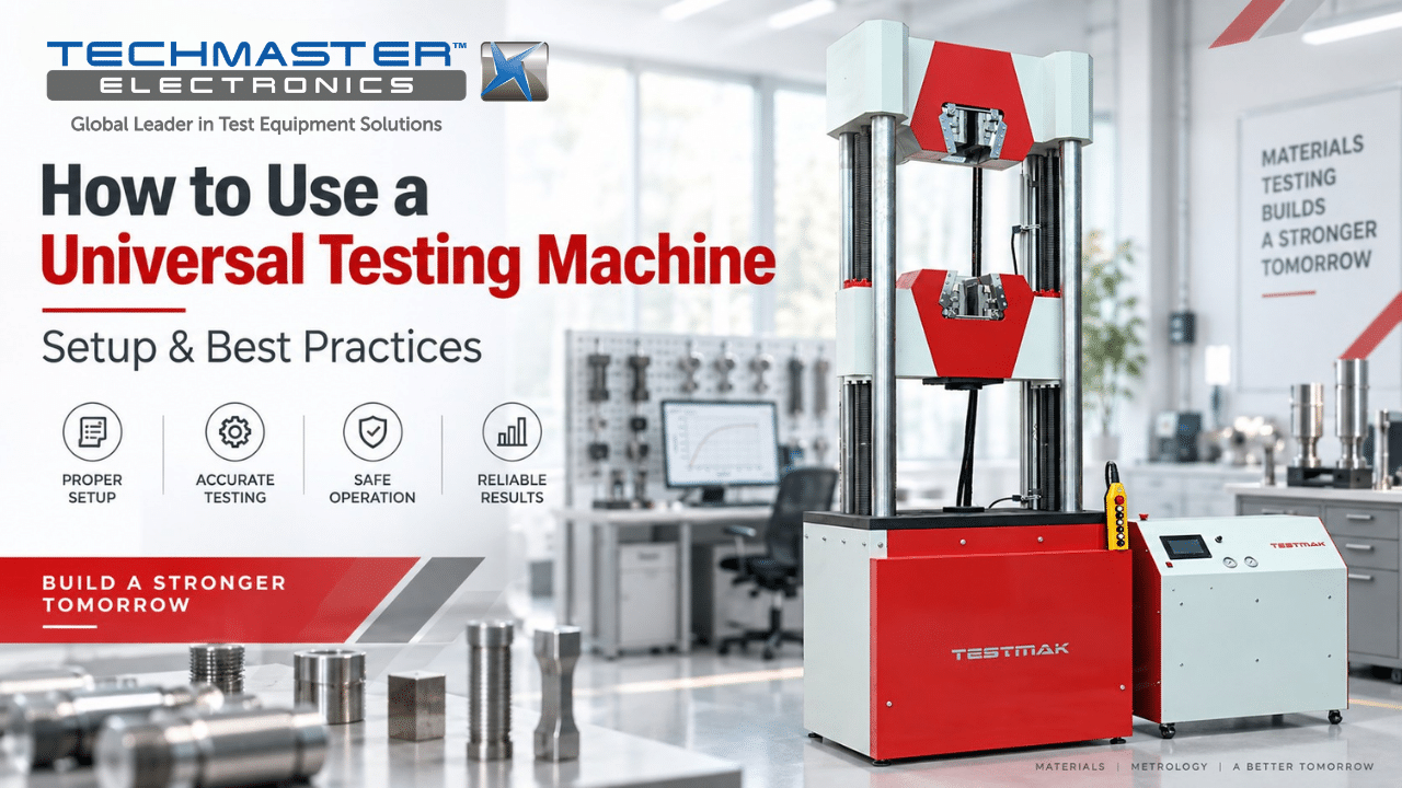 How to Use a Universal Testing Machine?
