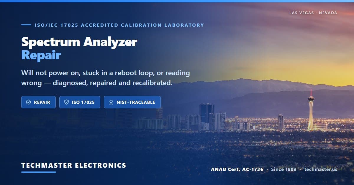 Spectrum analyzer repair - will not power on, boot loop, damaged front end