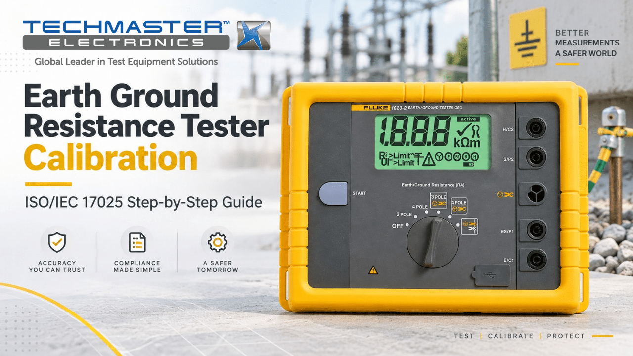 Earth Ground Resistance Tester Calibration