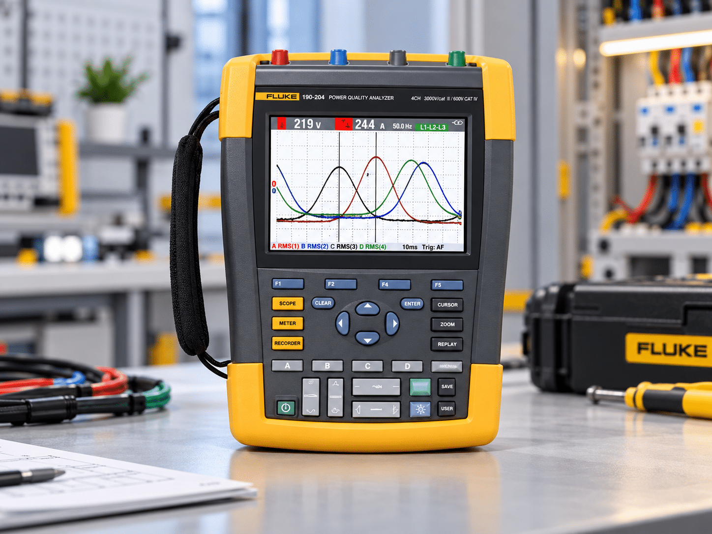 Fluke ScopeMeter 190-504/S Portable Oscilloscope