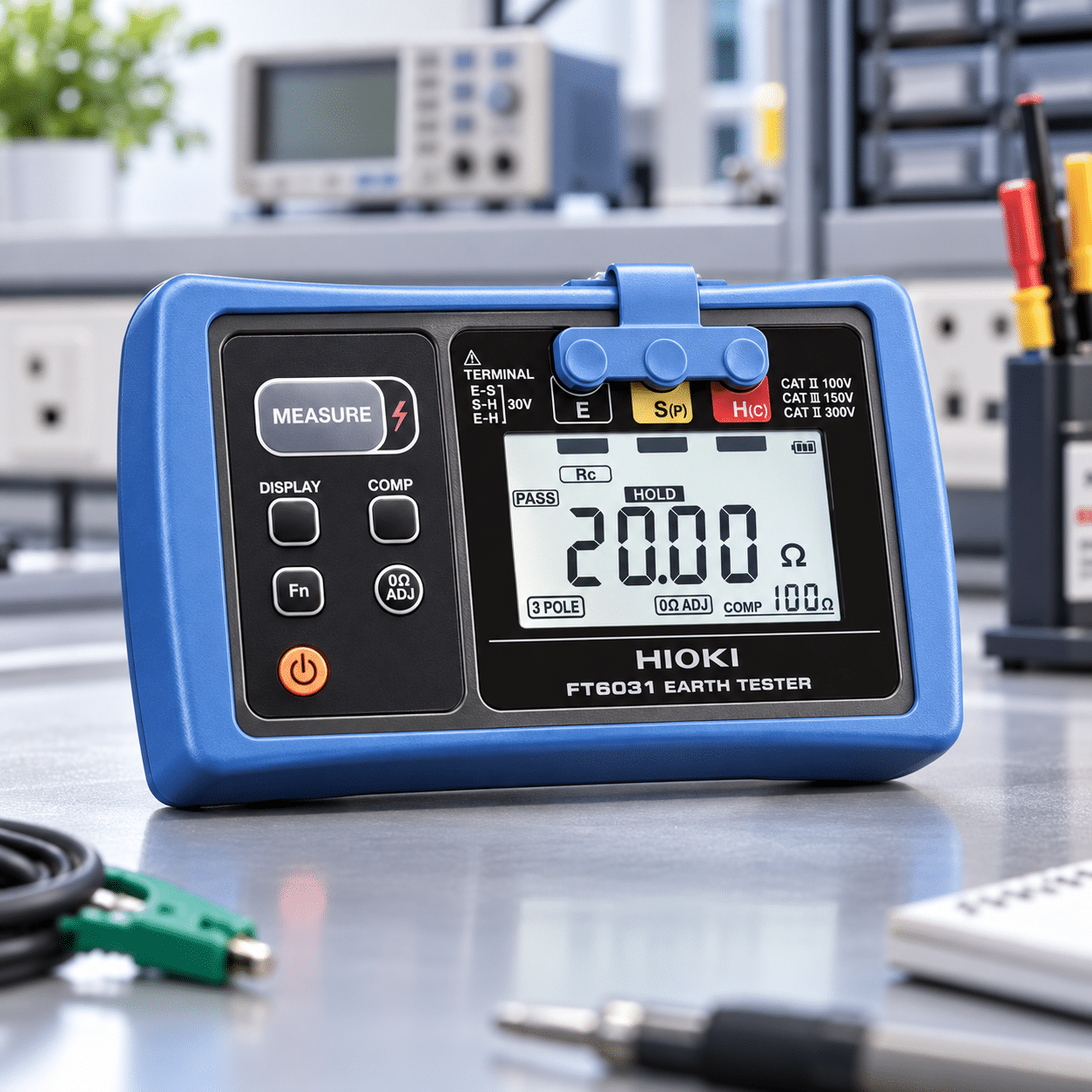 Hioki FT6031-50 Waterproof Earth Ground Tester