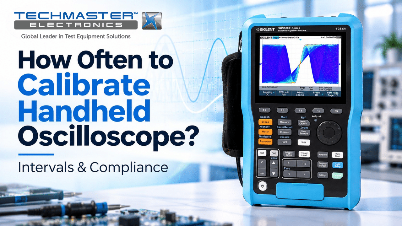 How Often Calibrate Handheld Oscilloscope