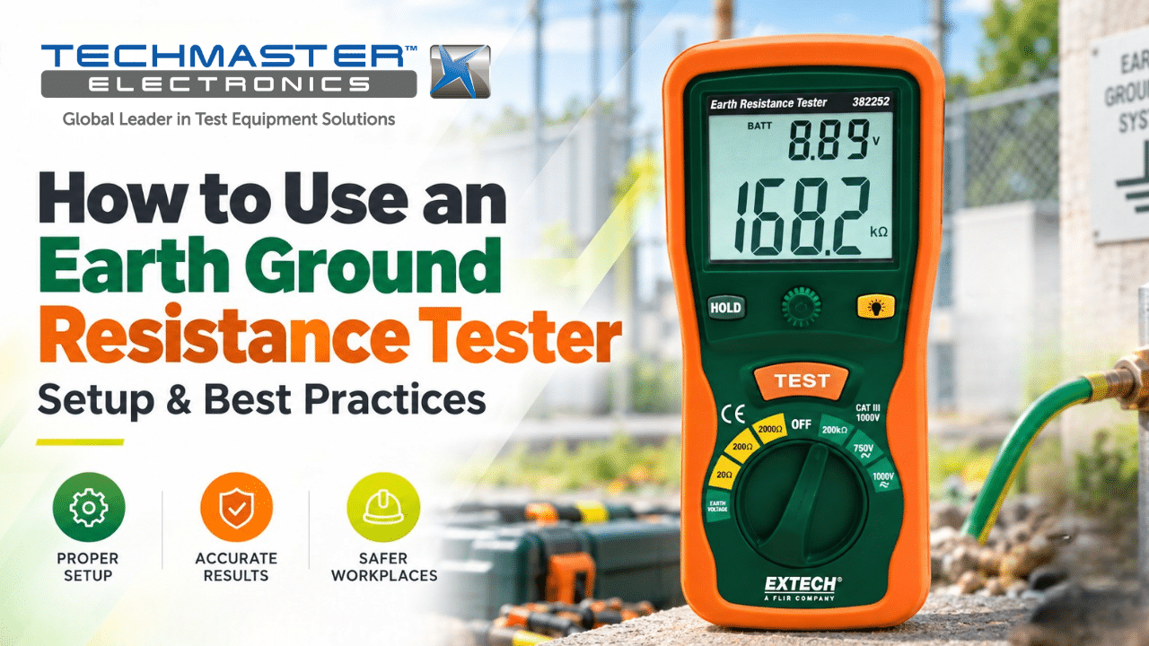 How to Use an Earth Ground Resistance Tester