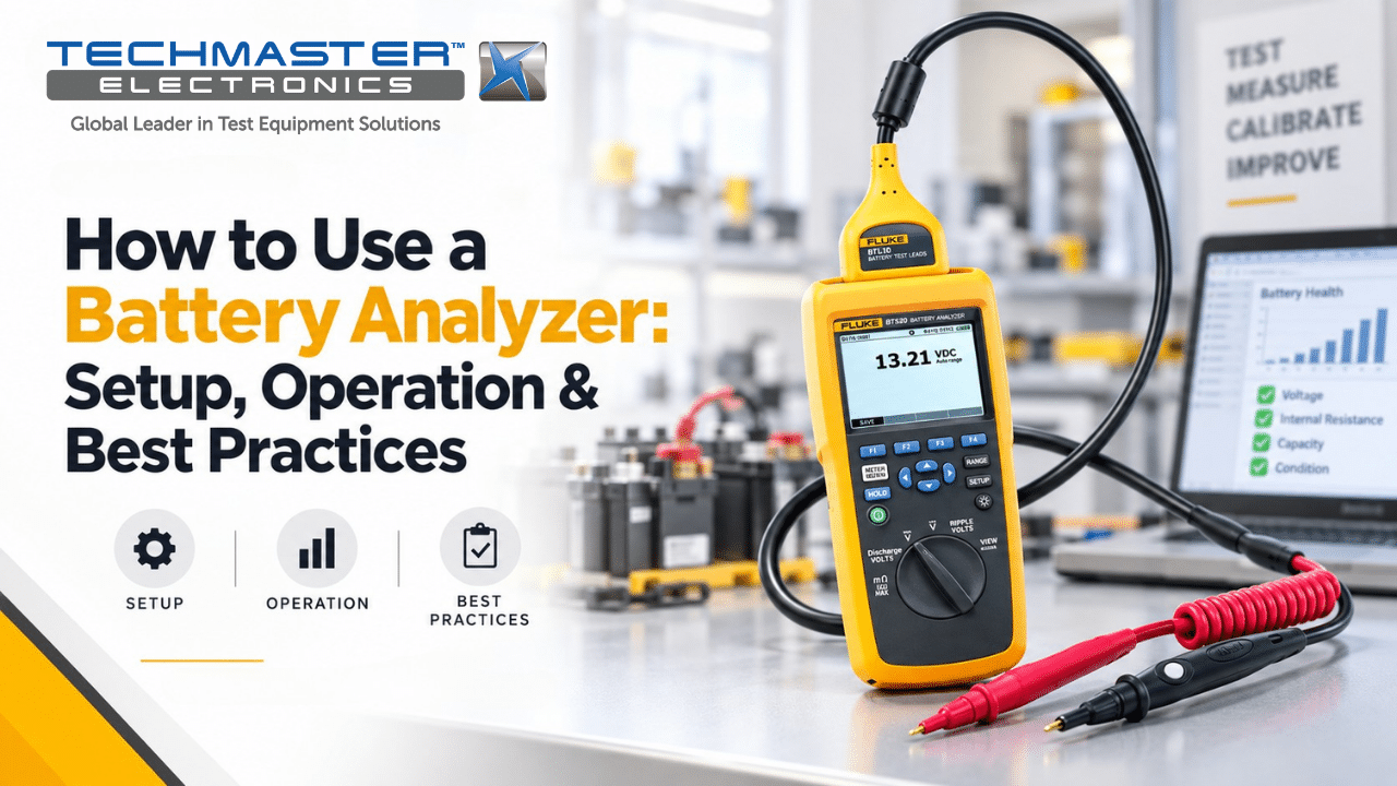 How to use a Batter Analyzer